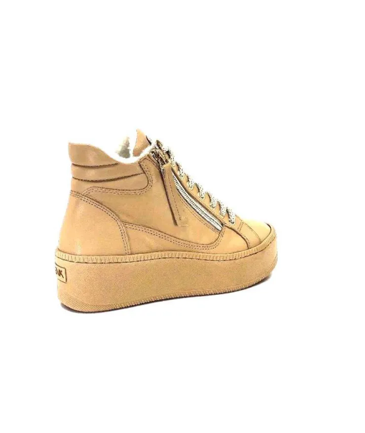 Elena 47147 Puffo Cuir Meringa*Femme Baskets