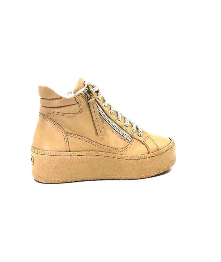 Elena 47147 Puffo Cuir Meringa*Femme Baskets