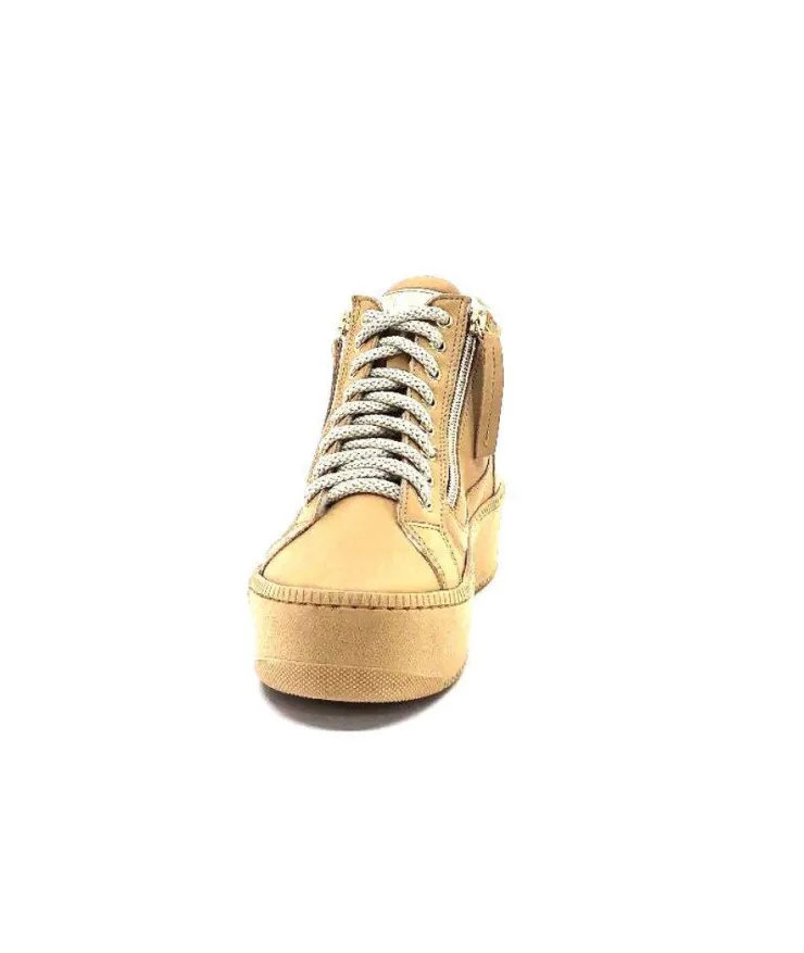 Elena 47147 Puffo Cuir Meringa*Femme Baskets