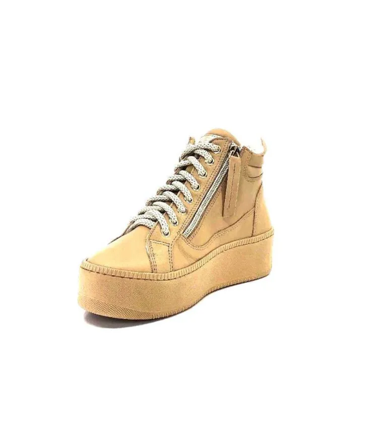 Elena 47147 Puffo Cuir Meringa*Femme Baskets