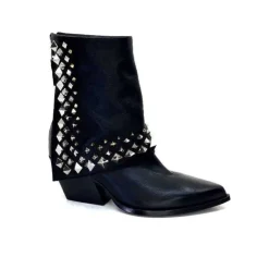 Elena iachi E3710 Cuir Noir*Femme Bottines