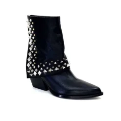Elena iachi E3710 Cuir Noir*Femme Bottines