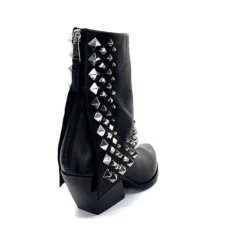 Elena iachi E3710 Cuir Noir*Femme Bottines
