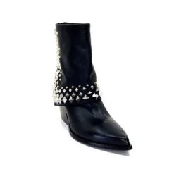 Elena iachi E3710 Cuir Noir*Femme Bottines