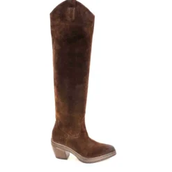 Elena iachi E3087 Daim Wash Hombre Cacao*Femme Santiags