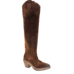 Elena iachi E3087 Daim Wash Hombre Cacao*Femme Santiags