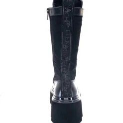Elena iachi E2992-T Cuir Noir Textile Noir*Femme Bottines