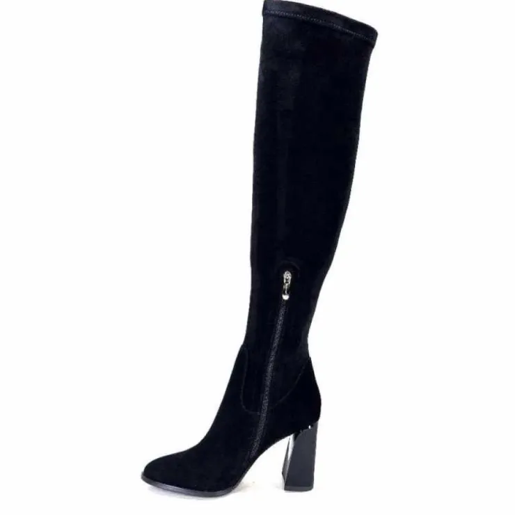 Elue Par Nous Daim Payros Noir*Femme Bottes