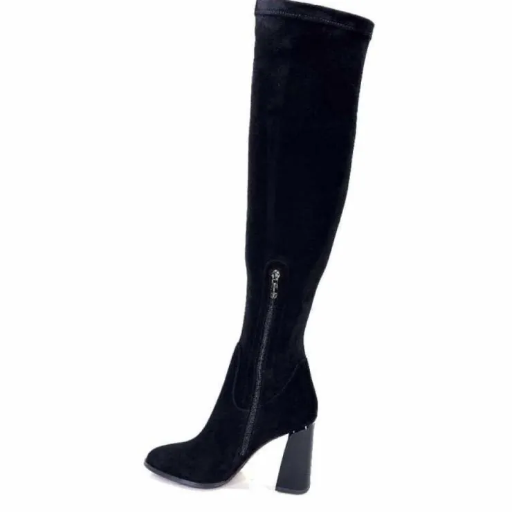 Elue Par Nous Daim Payros Noir*Femme Bottes
