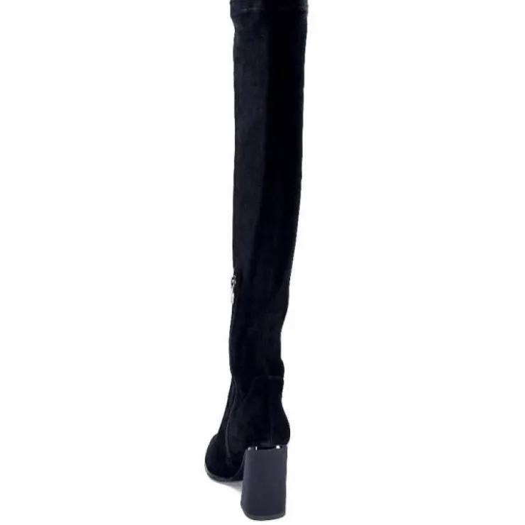 Elue Par Nous Daim Payros Noir*Femme Bottes