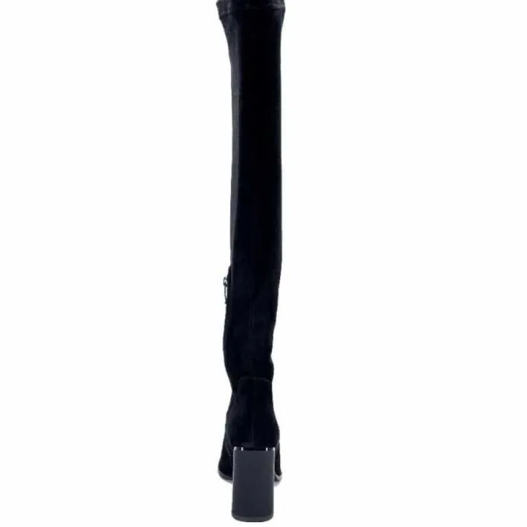 Elue Par Nous Daim Payros Noir*Femme Bottes