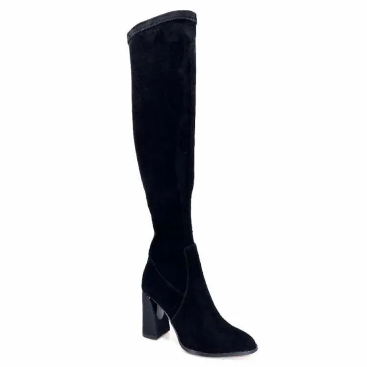 Elue Par Nous Daim Payros Noir*Femme Bottes