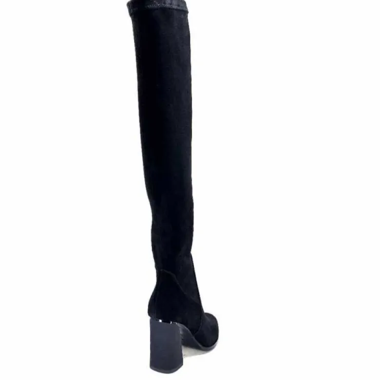 Elue Par Nous Daim Payros Noir*Femme Bottes