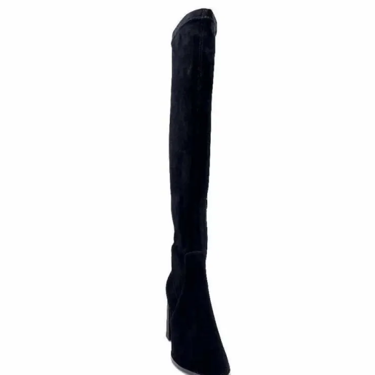 Elue Par Nous Daim Payros Noir*Femme Bottes