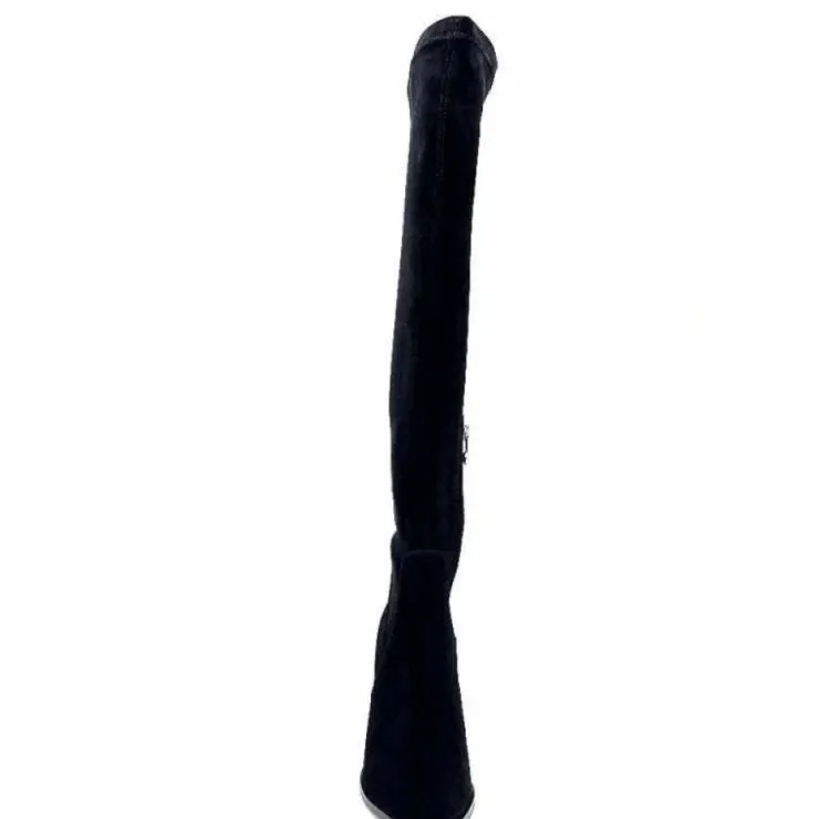 Elue Par Nous Daim Payros Noir*Femme Bottes
