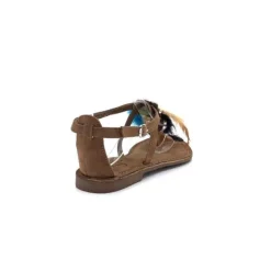 Elue Par Nous Lacoeur Cuir Taupe*Femme Sandales