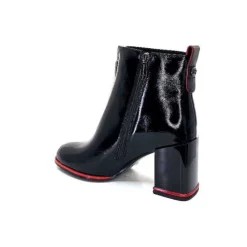 Elue Par Nous Paella Cuir Noir Vernis*Femme Bottines
