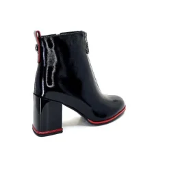 Elue Par Nous Paella Cuir Noir Vernis*Femme Bottines