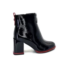 Elue Par Nous Paella Cuir Noir Vernis*Femme Bottines
