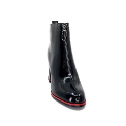 Elue Par Nous Paella Cuir Noir Vernis*Femme Bottines