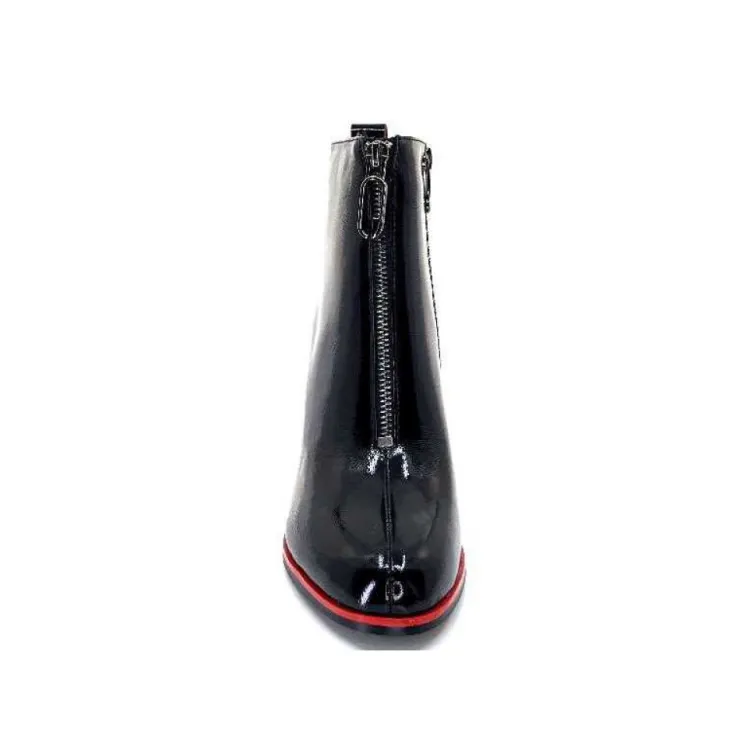 Elue Par Nous Paella Cuir Noir Vernis*Femme Bottines