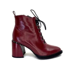 Elue Par Nous Paliki Cuir Rouge*Femme Bottines