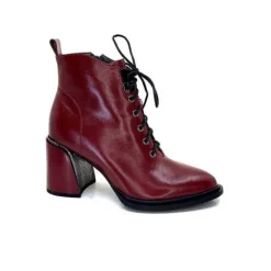 Elue Par Nous Paliki Cuir Rouge*Femme Bottines
