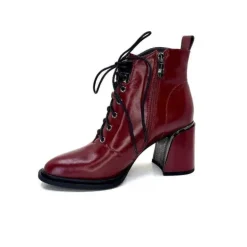 Elue Par Nous Paliki Cuir Rouge*Femme Bottines
