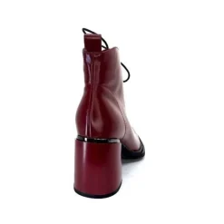 Elue Par Nous Paliki Cuir Rouge*Femme Bottines
