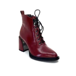 Elue Par Nous Paliki Cuir Rouge*Femme Bottines