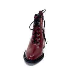 Elue Par Nous Paliki Cuir Rouge*Femme Bottines