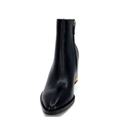 Elue Par Nous Palpe Cuir Noir*Femme Bottines