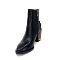 Elue Par Nous Palpe Cuir Noir*Femme Bottines