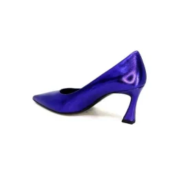 moon flower - enzo di martino Enzo Di Martino Eli 702 Cuir Metallique Violet*Femme Escarpins