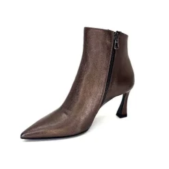 moon flower - enzo di martino Enzo Di Martino Eli 705 Cuir Bronze*Femme Bottines