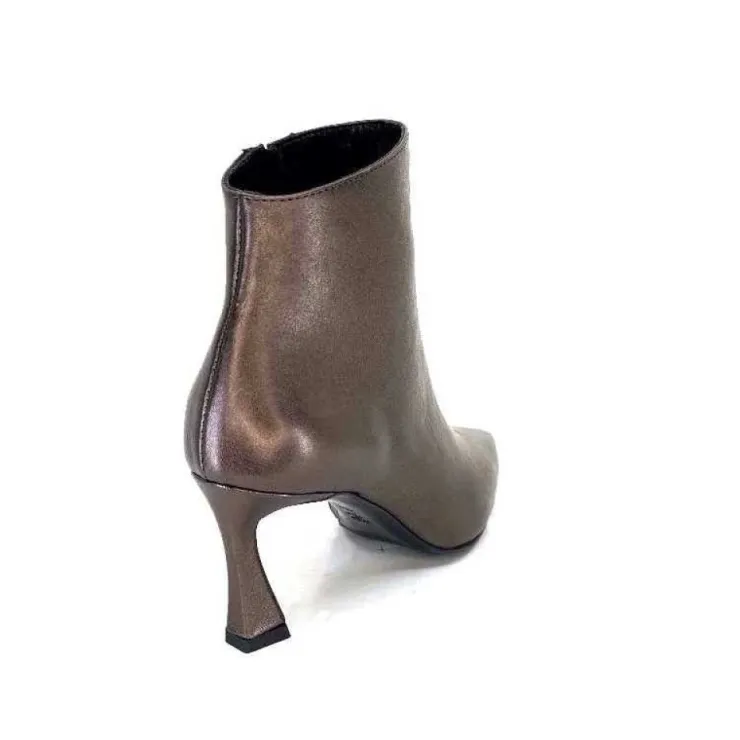 moon flower - enzo di martino Enzo Di Martino Eli 705 Cuir Bronze*Femme Bottines