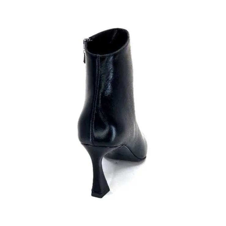 moon flower - enzo di martino Enzo Di Martino Eli 705 Cuir Noir*Femme Bottines