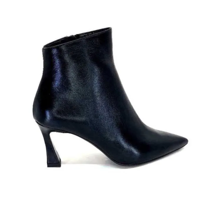moon flower - enzo di martino Enzo Di Martino Eli 705 Cuir Noir*Femme Bottines