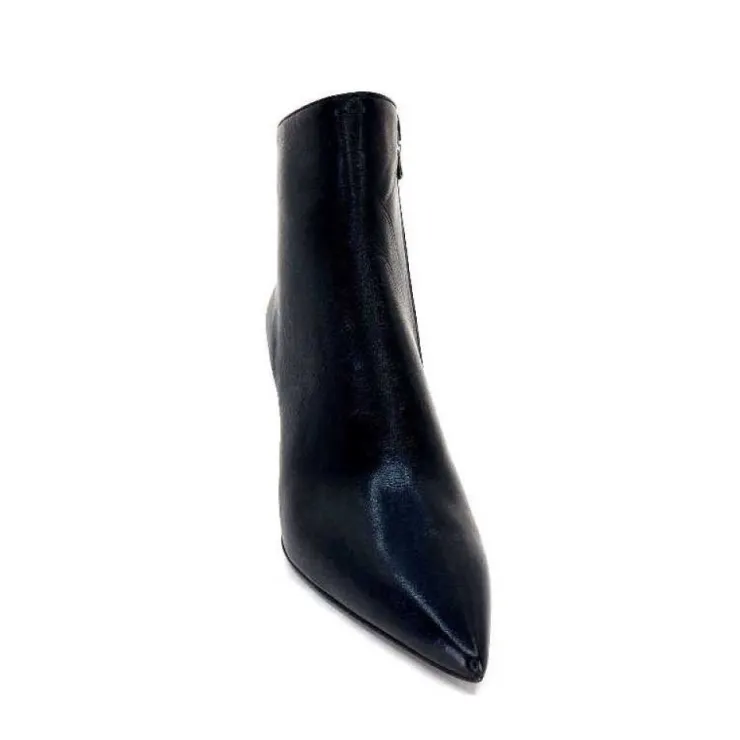 moon flower - enzo di martino Enzo Di Martino Eli 705 Cuir Noir*Femme Bottines