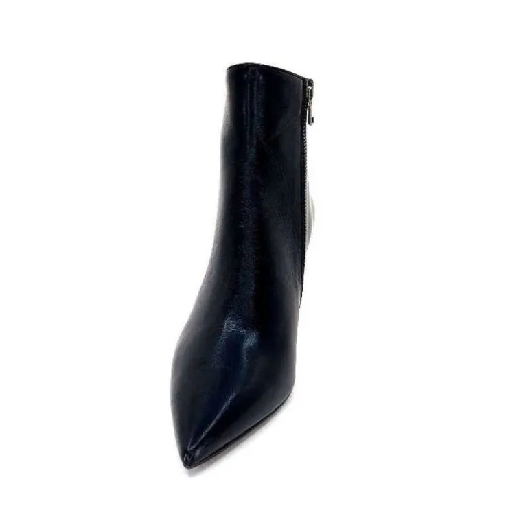 moon flower - enzo di martino Enzo Di Martino Eli 705 Cuir Noir*Femme Bottines