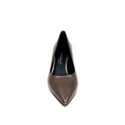 moon flower - enzo di martino Enzo Di Martino Eli 702 Cuir Metallique Moka*Femme Escarpins
