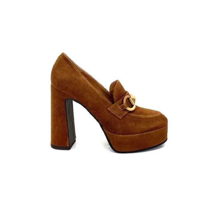 chantal Escarpins 2194 Daim Marron*Femme Escarpins