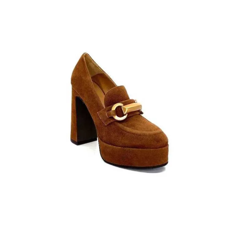 chantal Escarpins 2194 Daim Marron*Femme Escarpins