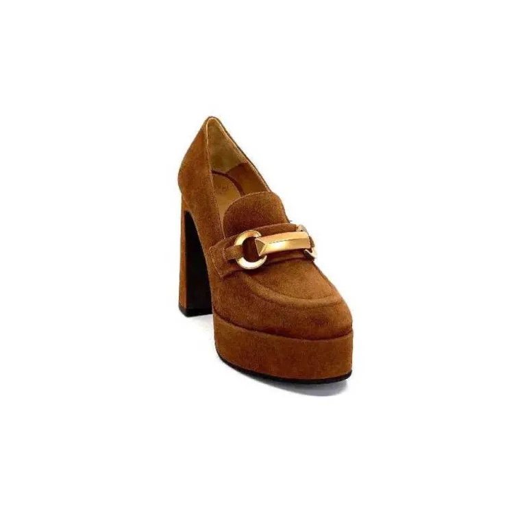 chantal Escarpins 2194 Daim Marron*Femme Escarpins