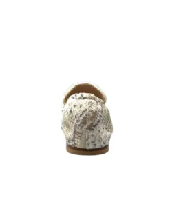 Fru.it Fruit 8260 Cuir Coco Beige Or*Femme Mocassins