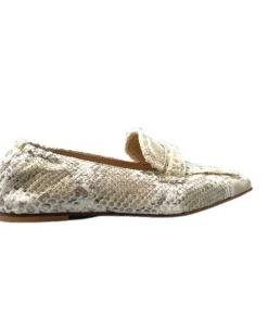 Fru.it Fruit 8260 Cuir Coco Beige Or*Femme Mocassins