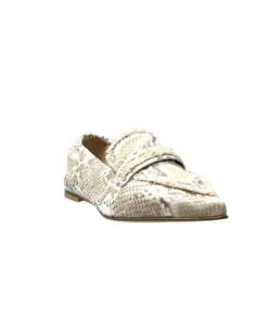 Fru.it Fruit 8260 Cuir Coco Beige Or*Femme Mocassins