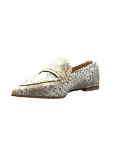Fru.it Fruit 8260 Cuir Coco Beige Or*Femme Mocassins