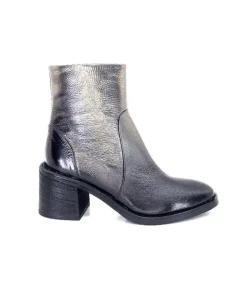 Fru.it 7740 Cuir Metal Antracite*Femme Bottines