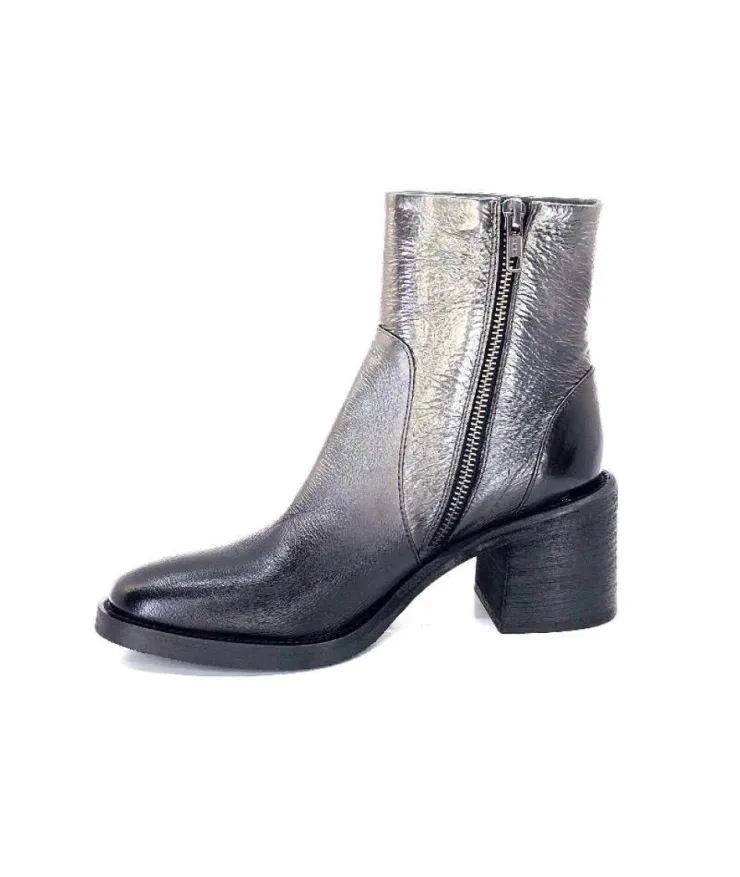 Fru.it 7740 Cuir Metal Antracite*Femme Bottines